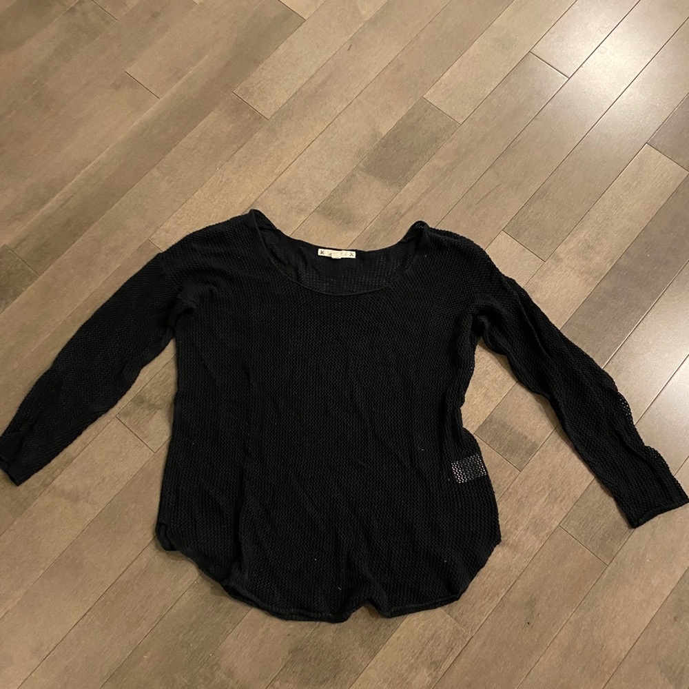Soft Joie Black Loose Sweater